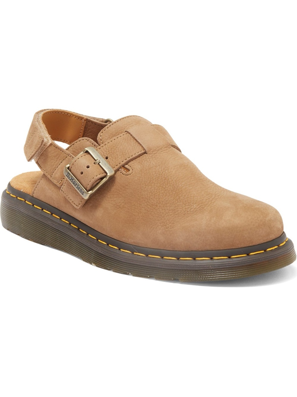 Dr. Martens Jorge II Slingback Mules – Tan Tumbled Nubuck – Size 8 – NWT